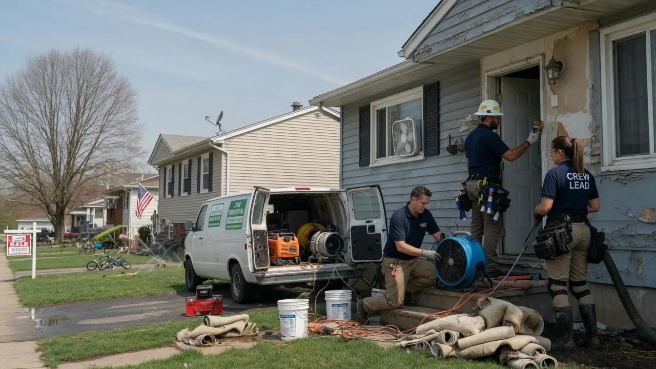 Flood Cleanup in Columbia, CA near me
